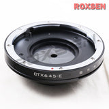 Contax 645 C645 lens to Canon EOS EF mount adapter with aperture - 60D 5D II 600D 7D 5D III 6D 70D