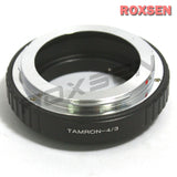 Tamron Adaptall 2 mount AD2 lens to Olympus 4/3 Four Thirds mount adapter - E-30 330 410 510 520 600