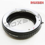 Macro Pentax K PK lens to Nikon F mount adapter - D5 D850 D800 D7500 D90 Df D3500