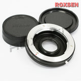 Minolta MD MC lens to Nikon F Mount Adapter glass Infinity - DSLR D4 Df D810 D7200 D5500