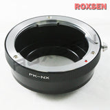 Pentax K mount PK lens to Samsung NX mount mirrorless adapter - NX5 NX10 NX100 NX200 NX1000