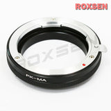 Macro Pentax K mount PK lens to Sony Alpha A Minolta AF Adapter - A900 A99 II A77 A65 A580