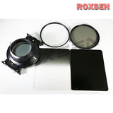 Camdiox Filter Adapter (150mm) kit for Canon TS-E 17mm f/4L lens + UV + CPL + ND8 + GND4