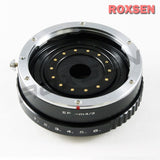 EF Canon mount lens to Micro 4/3 M4/3 adapter with external aperture - Olympus E-M10 GX7 GF6 OM-D