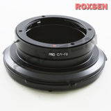 Contax Yashica C/Y mount lens to Sony FZ mount PMW-F3 F5 F55 Cine Film Camera Adapter