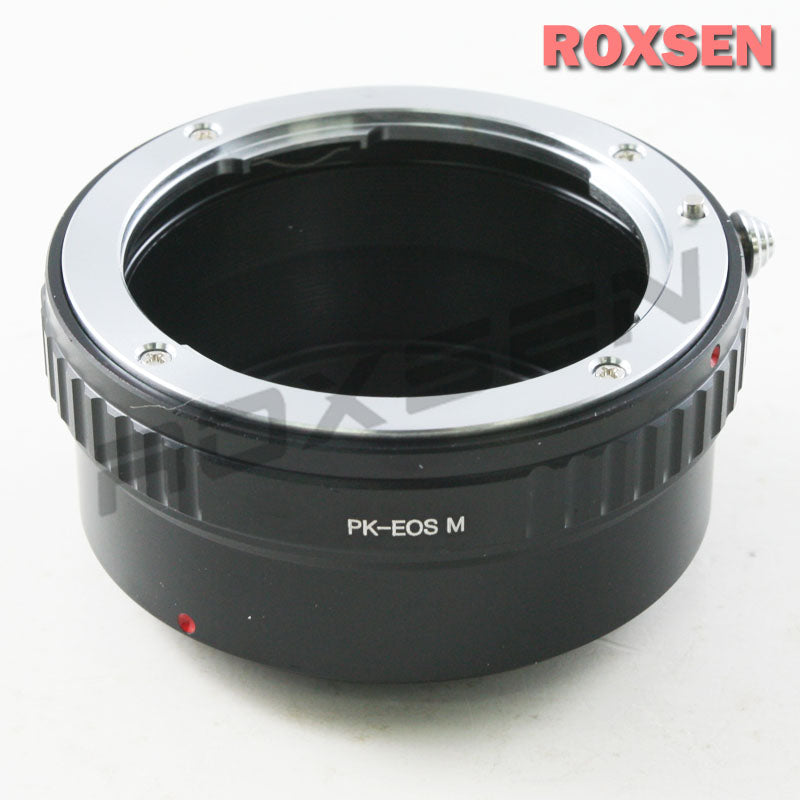 Pentax K mount PK lens to Canon EOS M EF-M mount Camera Adapter - M5 M6 M50