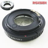 EMF AF confirm adapter for Voigtlander DKL Retina lens to Canon EOS EF mount - 5D III 6D 650D 700D 60D 70D