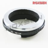 Nikon S Rangefinder RF lens to Leica M L/M mount adapter - M8 M9 M-P M Typ 240 246 262