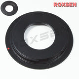 Macro C mount 16mm film CCTV lens to Nikon F mount adapter - D5 D850 D800 D7500 D90 Df D3500