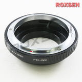 FD mount lens to Samsung NX mount mirrorless adapter - NX5 NX10 NX100 NX200 NX1000