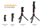 Ztylus Journalist Kit Smartphone Rig Hand Grip Tripod stabilizer mount for phone iPhone Android