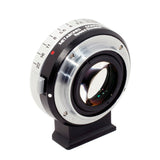 Metabones Contarex Lens to Fuji X Speed Booster (Chrome) - 0.71x glass for Fujifilm mirrorless camera X-Pro2 T100 A1
