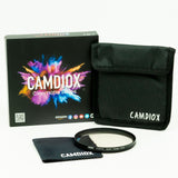 Camdiox Cinepro Pro Filter - Orange Streak - starlight filter for Canon Nikon Sony Olympus Leica DSLR mirrorless camera lenses