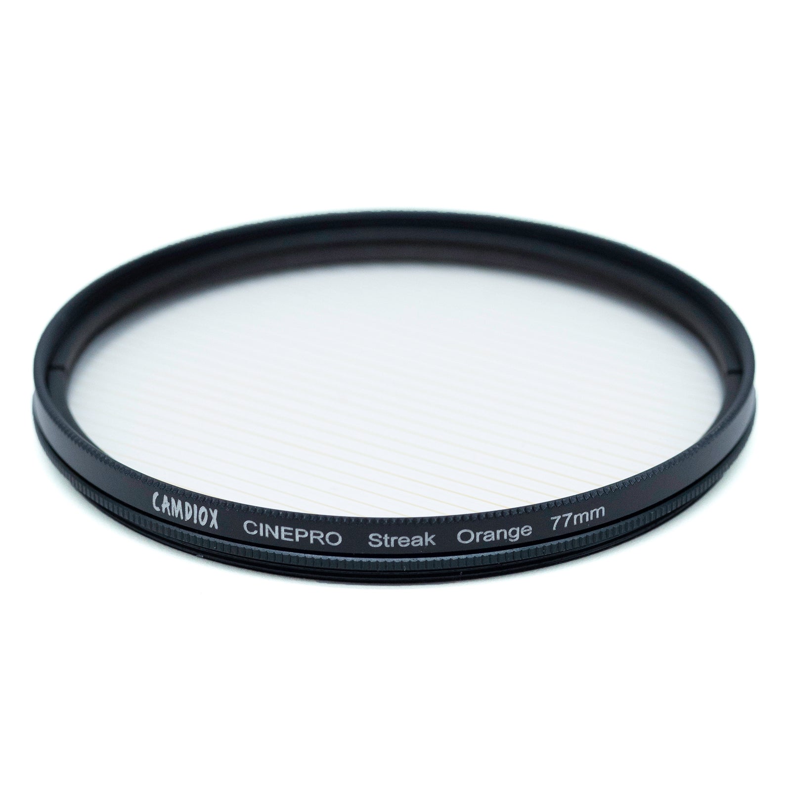 Camdiox Cinepro Pro Filter - Orange Streak - starlight filter for Canon Nikon Sony Olympus Leica DSLR mirrorless camera lenses