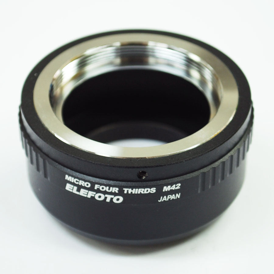 Elefoto lens adapter for M42 mount lens to Micro 4/3 MFT camera - GH4 OM-D G6 E-P5