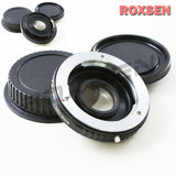 AF confirm adapter for Minolta MD lens to Canon EOS EF mount glass - infinity focus - 60D 550D 600D 7D 70D