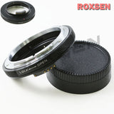 Macro AF confirm adapter for Canon FD mount lens to Nikon F mount - D4 D600 D800 D3200 D5200