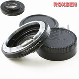 AF confirm adapter for Canon FD Mount Lens to Nikon F Camera - optical glass focus infinity - D4 D610 D7500 D3200 D800 D810