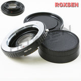AF confirm adapter for Minolta MD mount lens to Nikon F mount - optical glass focus infinity - D4 D610 D7500 D3200 D800 D810