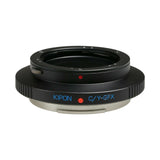 Kipon C/Y-GFX lens adapter for Contax Yashica mount C/Y lens to Fujifilm G-Mount Fuji GFX medium format mirrorless camera Pro Adapter - GFX 50S 100S