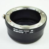 Elefoto lens adapter for Nikon F mount lens to Micro 4/3 MFT camera - GH4 OM-D G6 E-P5