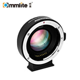 Commlite CM-EF-FX Booster 0.71x Auto Focus AF lens adapter for Canon EF Lens to Fujifilm X Adapter - FX X-T1 X-Pro2