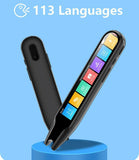 5 inch Scanner Translation pen wireless digital translator - 12 photo translation + 113 voice translation