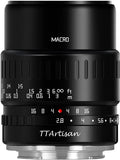 TTArtisan 40mm F/2.8 APS-C Camera Macro Lens for mirrorless camera - Sony E Fuji X Canon EOS M NIKON Z MFT Leica Panasonic L