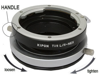 Kipon Tilt lens adapter (old type) for Leica R mount L/R lens to Micro Four Thirds M4/3 Adapter - OM-D E-M5 II GH4 GX8